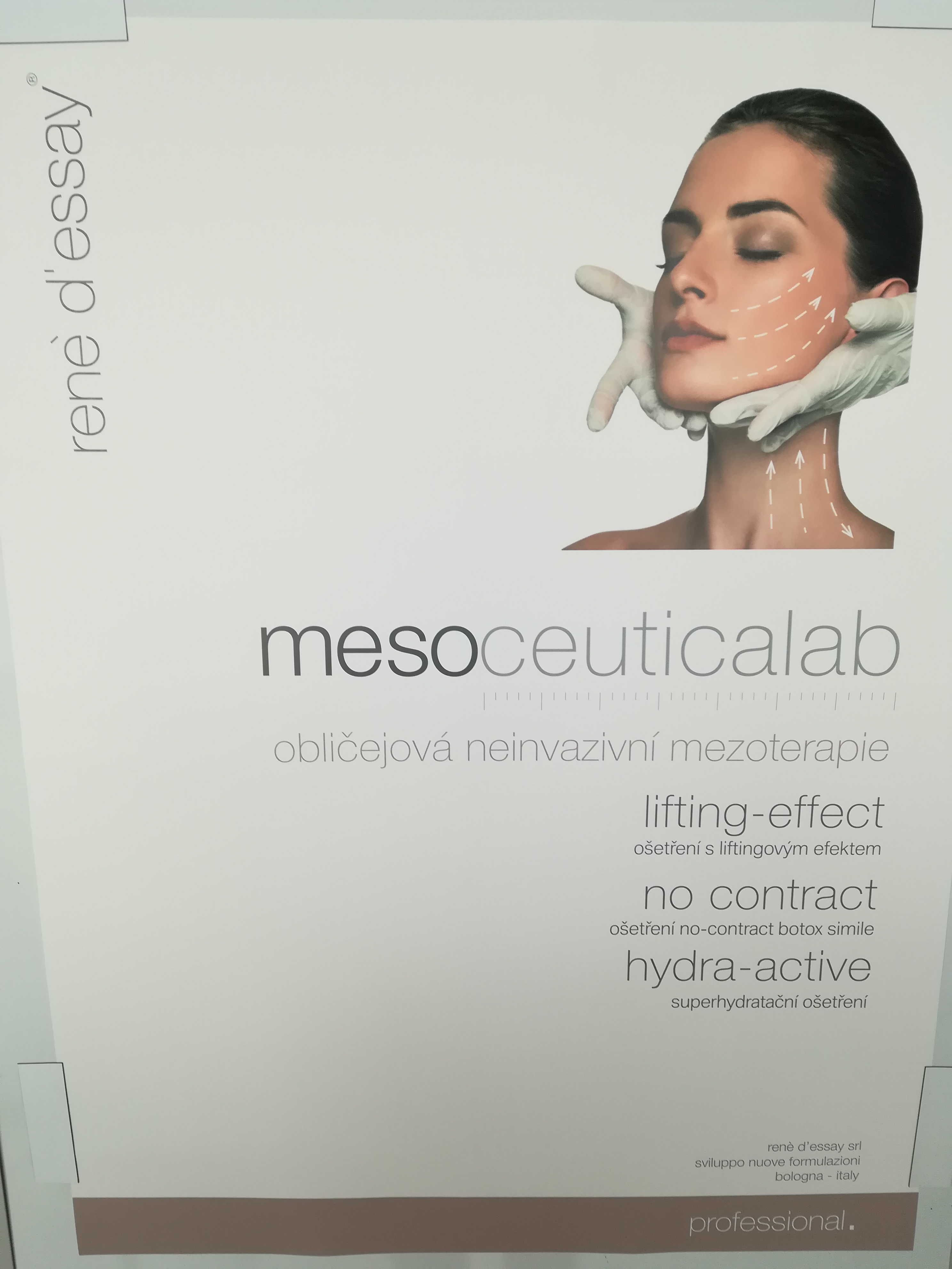Plakát 60 x80 cm mesoceuticalab
