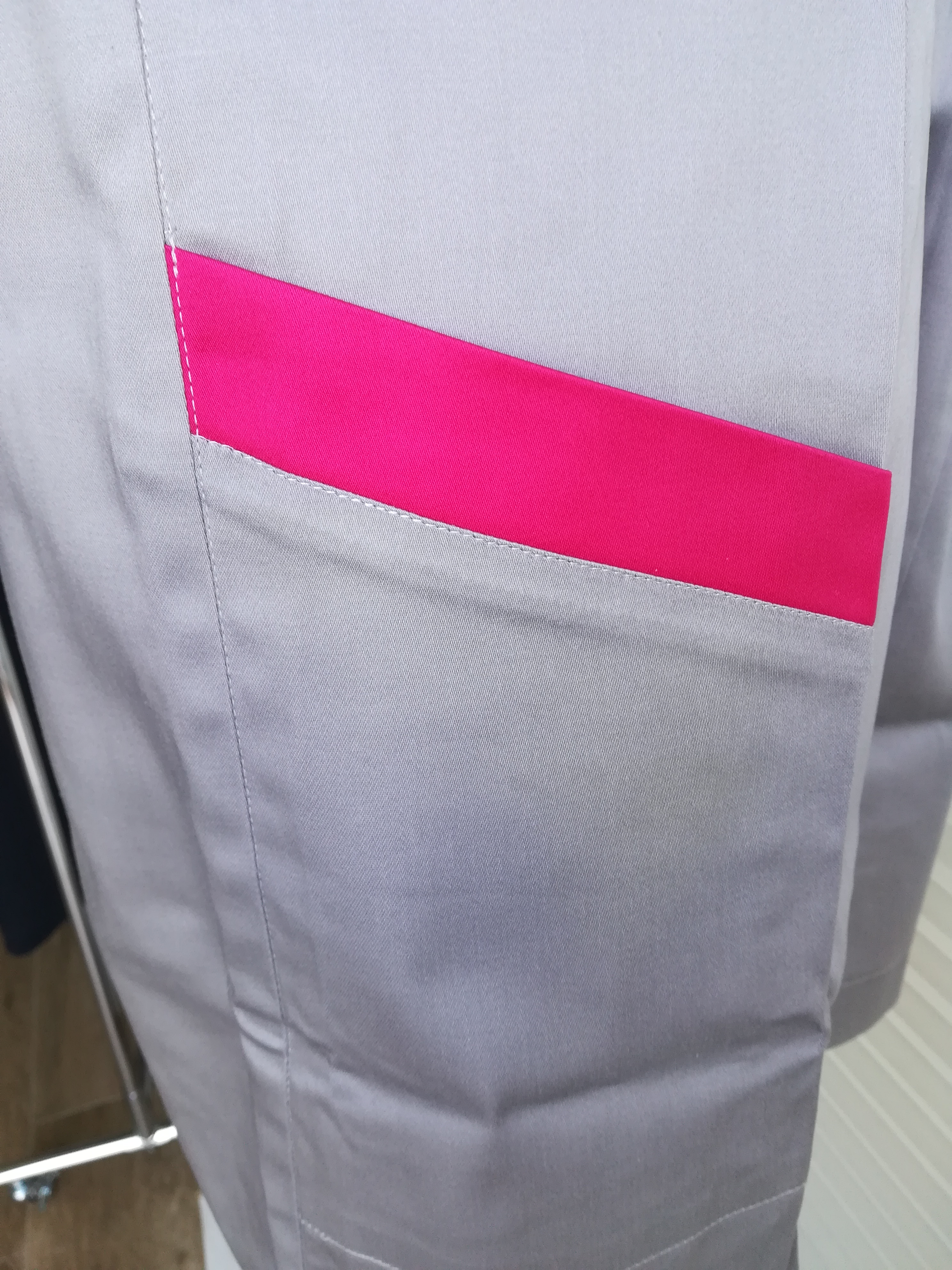 ŠATY René šedá-pink
