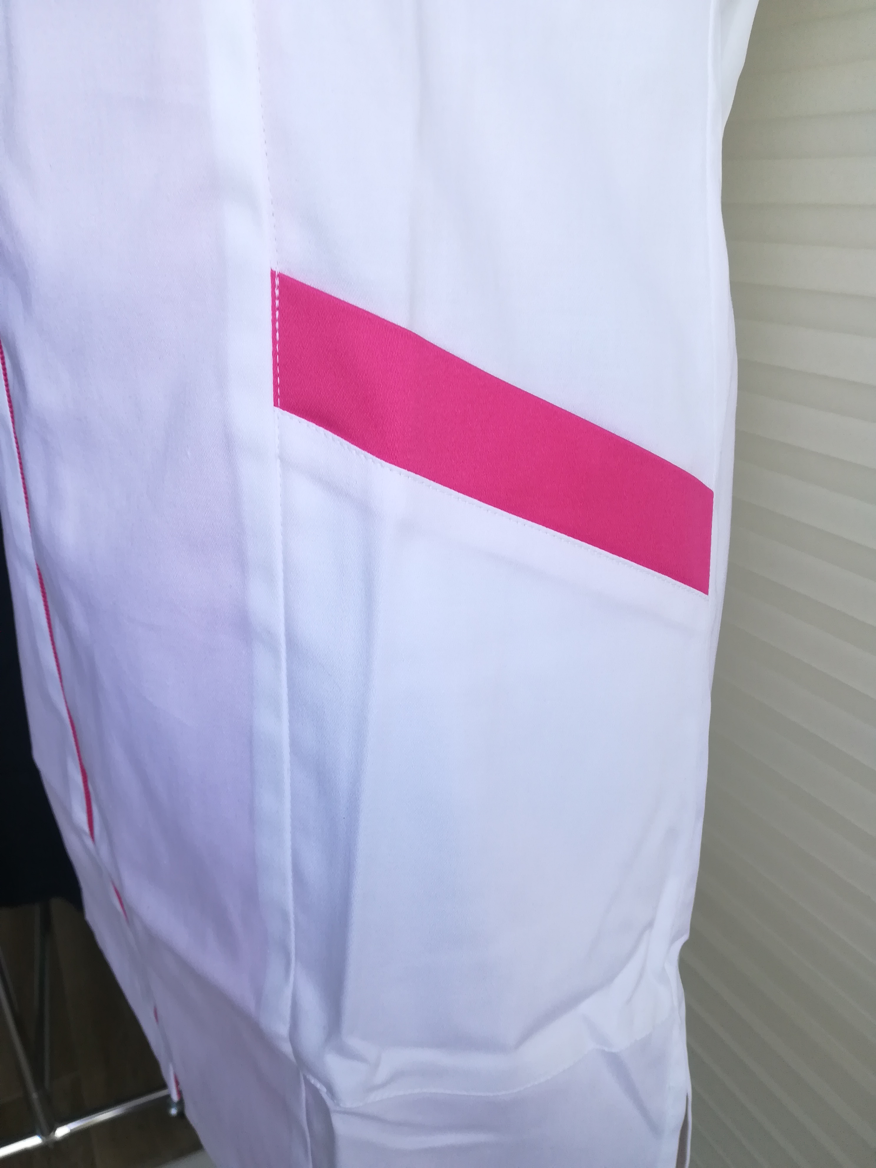 ŠATY René bílá-pink
