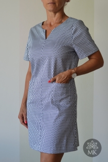 ŠATY Adéla kostka